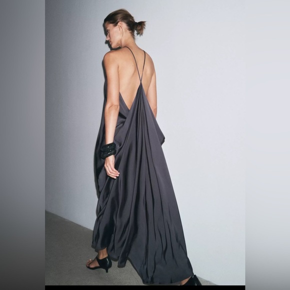 🔥🔥Zara Satin effect ZW collection dress - Picture 7 of 9